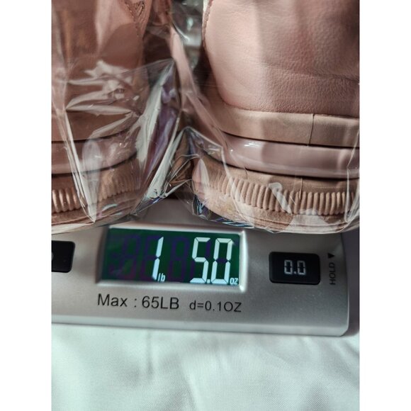 Women's pink sneakers lace up size 8 - Picture 13 of 14